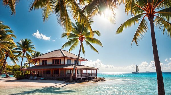 Emplacement idéal pour une villa sur l'île Maurice