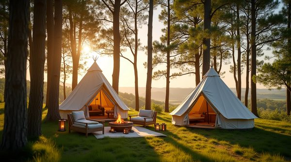 Vivez l'expérience unique du camping 5 étoiles dans les landes