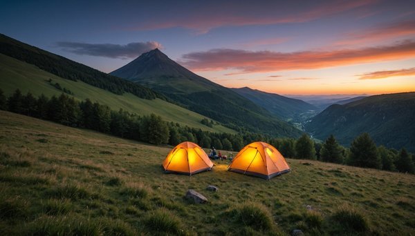 Camping au cœur des volcans d'auvergne : une escapade nature