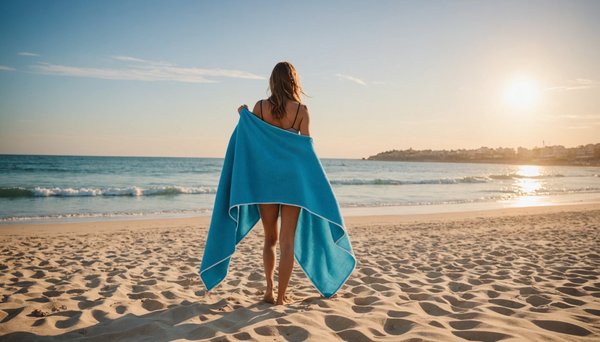Serviette microfibre pour la plage : légèreté, absorption et style